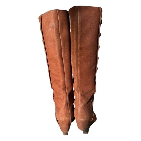 Vince Camuto Almay Whiskey Suede Knee High Boot size 8 - Picture 5 of 16